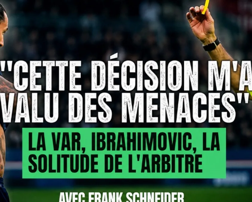 Menaces, solitude, pression : la vraie vie d'un arbitre de Ligue 1